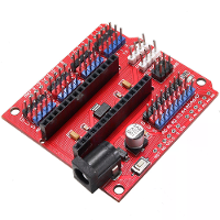 5Pcs Multi Function Funduino Nano Shield Nano Sensor Uitbreidingsbord Geekcreit voor Arduino   producten die werken met
