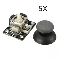 5Pcs PS2 Game Joystick Switch Sensor Module Geekcreit for Arduino   products that work with official Arduino boards