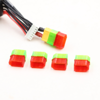 5Pcs QY3D TPU AMASS XT60 Plug Connector Beschermhoes Cover voor RC FPV Racing Drone Lipo Batterij Onderdeel