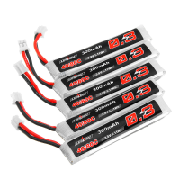 5St URUAV 3.8V 300mAh 40 / 80C 1S HV 4.35V PH2.0 Lipo batterij voor Happymodel Mobula6 Eachine TRASHCAN Snapper6 7 Mobul