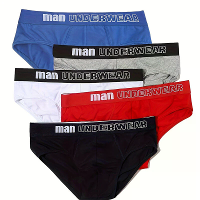 5Stuks Heren Katoenen Boxershorts Ademend Effen Kleur Onderbroek Heren Ondergoed Comfortabele Losse Pasvorm Onderbroeken