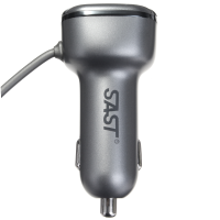 5V 3.4A Dual Usb 2 Port Car Charger Led Display For Ipad Iphone 7 Samsung S7 S6