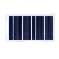 5V 400mA Zonnepaneel 2W Hoog Vermogen USB Zonnepaneel Outdoor Waterdichte Zonne Powerbank Batterij Solar Lader voor Mobi