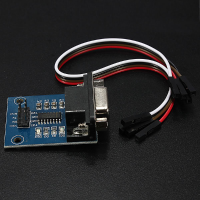 5V Max3232 Rs232 Serial Port To Ttl Converter Module With 4pin Cable