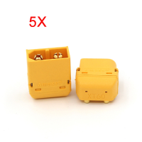 5X Amass Xt60pw Plug Connector Male & Female For Rc Battery