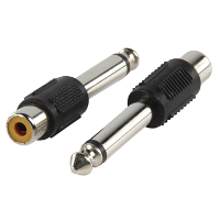 6.35Mm mono plug rca kontra