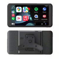 6,5 Inch roteerbaar draadloos autenscherm touchscreen CarPlay Android Auto Hicar telefoon schermduplicatie navigatie rot