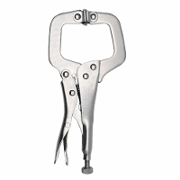 6.5 Inch Zware C Klem Vergrendelbare Tang Koolstofstaal met Draaibare Pads voor Houtbewerking Lassen Verstelbare Tafel G