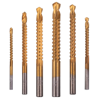6 Delige Titanium Kobalt Boorset 3mm 8mm Snelle Boorbits voor snijden en boren