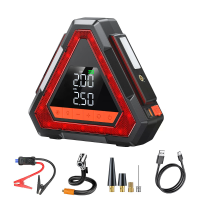 6 In 1 6000A Jump Starter Met 150 PSI Luchtcompressor Driepot LED Noodstroombank Veelzijdige 12V Universele Auto Batteri