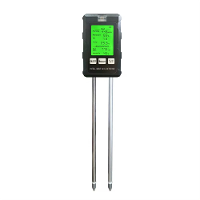 6 In 1 Bodemtester PH Temperatuur Luchtvochtigheid Zonlicht Vruchtbaarheid Voedingsmeter met Digitale Weergave voor Tuin