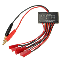 6 In 1 Jst Micro Ph3 2s Parallel Board Battery Charging Board For Umx 130x