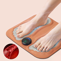 6 Mode 3D Electric Voetmassager Voetpad 15 Snelheden Microstroom Puls Kuit Voetmassager Microstroom Voetmassagepad