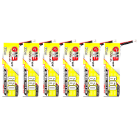 6 Stuks GAONENG GNB LiHV 1S 3.8V 660mAh 90C LiPo batterij PH2.0 Stekker voor Happymodel Crux3 EMAX Tinyhawk III Mobula7