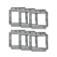 6 Stuks/pak vezel dweildoeken voor Liectroux voor YW710 Window Cleaning Robot
