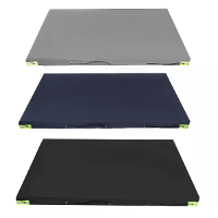 600D Aanhangwagenhoes Waterdicht Winddicht Stofbeschermer met Rubberen Band 125x95x13cm