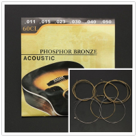 60Cl (.011 .050) Phosphor Bronze Wound Steel Acoustic Guitar Strings