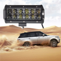 60W 12 Leds Light Bar Floodlight/spotlight Work Light Atv Off Road Driving Lamp Dc10 30v