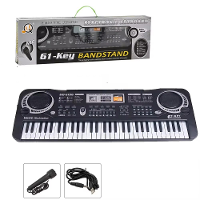 61 Toetsen Draagbare Elektronische Piano Keyboard Organ Met Microfoon Educatief Speelgoed Muzikaal Instrument Cadeau Voo