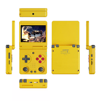 [64+256G] ANBERNIC RG34XXSP Flip Retro Handheld Game Console 3.4 Inch IPS scherm Quad core Ingebouwde 12000+ spellen Ond