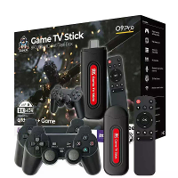 [64G] GAMESTREAM Q9Pro Android TV Game Stick met Dual Wireless Gamepads Amlogic S905Y2 36000+ Games Ingebouwde Chromecas