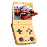 [64G] Miyoo Flip V2 4500+ Games Handheld Flip Game Console 3.5 Inch IPS Screen Dual Analog Sticks 2.4G/5G WiFi 3000mAh B