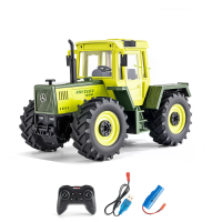 6615 2.4G 10CH RC Auto Boerentractor Ingenieursvoertuig met verlichting en geluid RC Landbouw Transportwagen Modelle spe