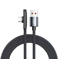 6A 100W USB A naar Type C kabel: snel opladen en gegevensoverdracht, verdikte koperen kern, lengtes 1 m / 1,5 m / 2 m, l