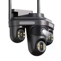 6MP WIFI IP Camera Drie Lenzen 10X Zoom Drie Schermen WiFi Draadloze Buitentoezicht Beveiligingsbescherming CCTV Video S