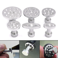 6Pcs Aluminum Pdr Pulling Puller Tabs Paintless Dent Hail Buckle Car Repair Tools