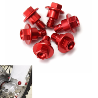 6Pcs Cnc Red Bolt Fork Guard For Yamaha/suzuki/ktm/kawasaki/honda Crf250/125/450/xr250/400/cr85r