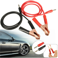 6PCS DANIU 15A Banana Plug tot 80mm Auto Batterij Clip Klem Power Alligator Clips Kabel
