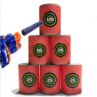 6Pcs Eva Soft Bullet Target Gun Shoot Dart For Nerf N Strike Elite Blaster Kid Toy