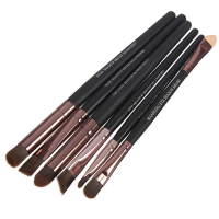 6Pcs Makeup Cosmetic Brushes Eye Shadow Lipstick Liner Brush Kit Set
