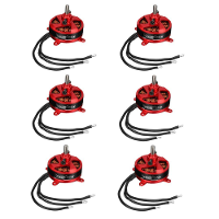 6PCS Racerstar BR2304 1850KV 2 3S Borstelloze motor voor RC Vliegtuigmodel