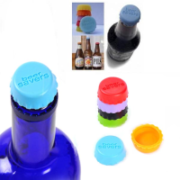 6Pcs Silicon Colorful Bottle Stopper Saver