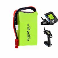 7.4V 1500mAh 8C 2S LiPo batterij voor Flysky GT5 DumboRC X6 X4 X5P G7P HT 6A MC6 RC zender radiocommander reserveonderde