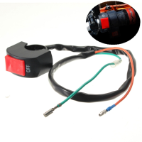 7/8In Motorcycle Motorbike Handlebar Headlight Fog Spot Light On Off Switch