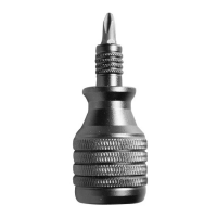 7 In 1 Schroevendraaierset van aluminiumlegering multifunctioneel reparatiegereedschap kruiskoppige  en platte bits comb