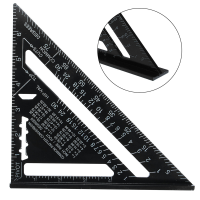 7 Inch Metric Aluminum Alloy Speed Square Roofing Triangle Angle Protractor