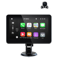 7 Inch Wireless CarPlay Car MP5 Speler bluetooth FM Zender Achteruitkijkcamera AUX Draadloos Wifi Touchscreen voor Apple