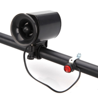 7 Sounds Ultra Loud Electronic Bicycle Bell Bike Horn Siren
