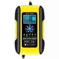 7 Staps volledig automatische slimme batterijlader voor 12V 10A 24V 5A 6 180AH start stop/lood zuur batterij