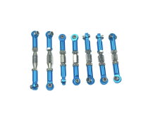 7 STKS Achteras Joint Lever Upgrade Accessoires Pak Voor 1/12 Feiyue FY 01/02/03 Wltoys 12428 RC Auto onderdelen