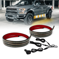 70 Inch auto pedaal noodsituatie strobe lichtbalkstrip 864 LED waarschuwingsknipperende zachte lichtbalk waarschuwingsli
