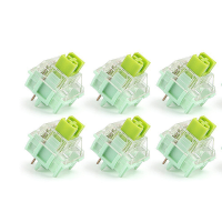 70 Stks/pak TTC ACE V2 Schakelaar 5 Pin RGB Lineaire 60g Mechanische Groene Schakelaar voor GK64 RK61 Toetsenbord Schake