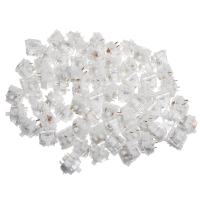 70PCS Pack 5 Pin Gateron Silent Witte schakelaar Mechanische schakelaar voor mechanisch gamingtoetsenbord