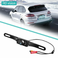 720 HD achteruitrijcamera voor kentekenplaat, universeel voor pick up truck, auto, SUV, 149° kijkhoek, nachtzicht, water