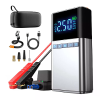 7500A Auto Startbooster met 150PSI Bandenpomp Powerbank Draagbaar Multifunctioneel Alles in één Machine