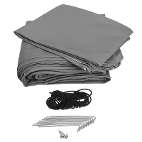 7M x 50cm Caravan Motorhom RV Cover Schort Luifel Modder / Tocht Rand Wielkasthoezen